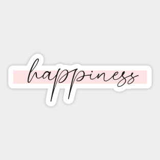 Happiness Sticker